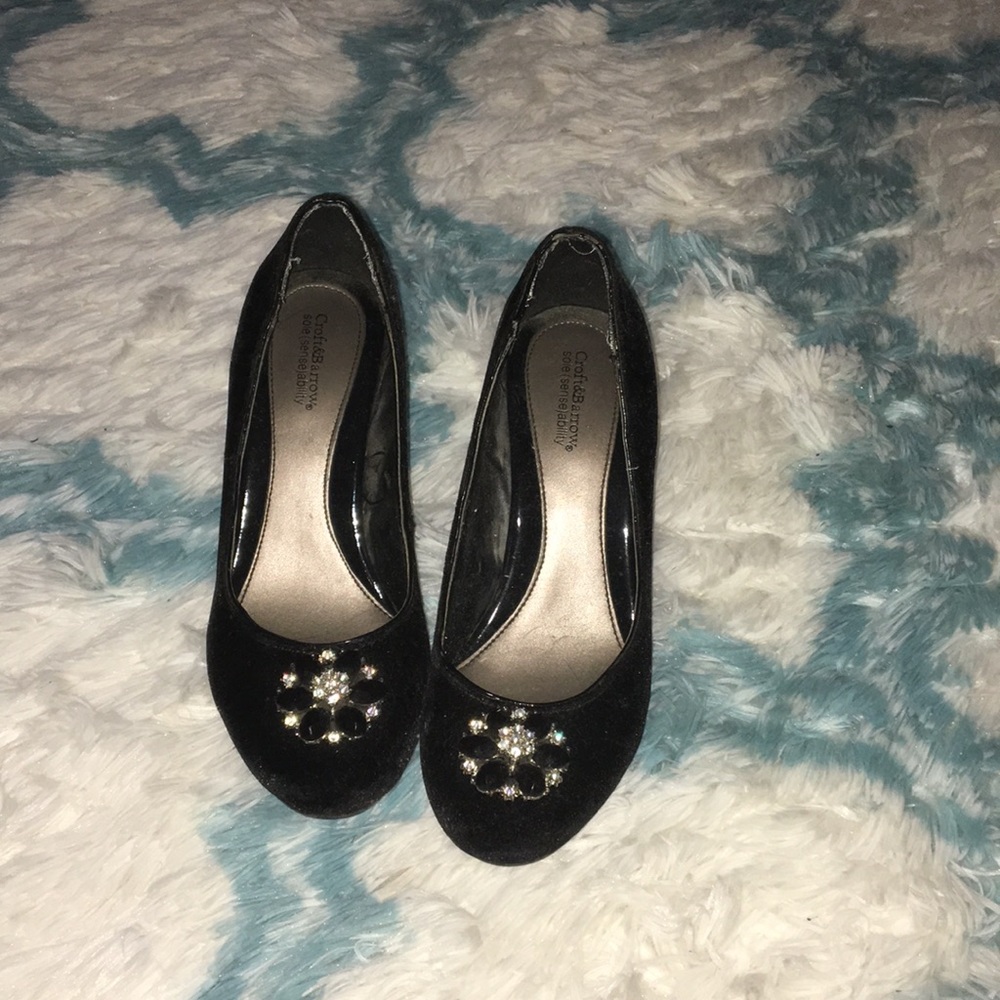 Black heels